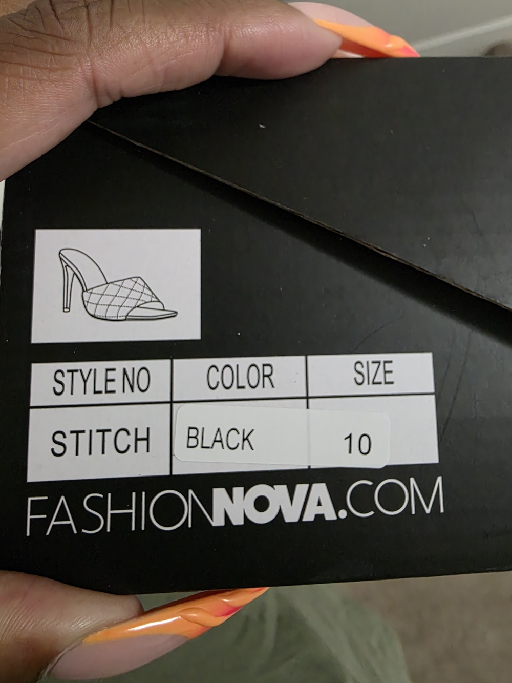 Fashion Nova Black Quilted Slide Mules - Picture 8 of 9